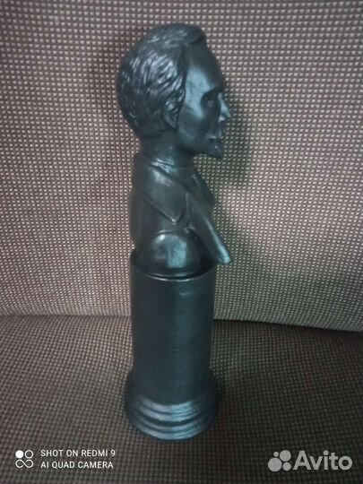 Бюст Ф. Э. Дзержинский. Чугун. Литье