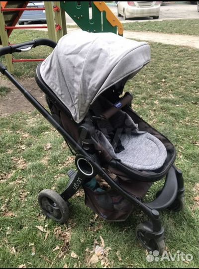 Коляска трансформер 2 в 1 chicco urban plus crosso