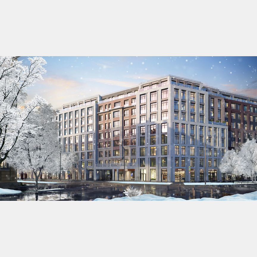 2-к. квартира, 71,7 м², 6/9 эт.