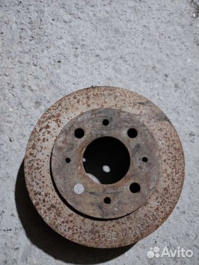 Чугунный задний барабан на ваз, ладу