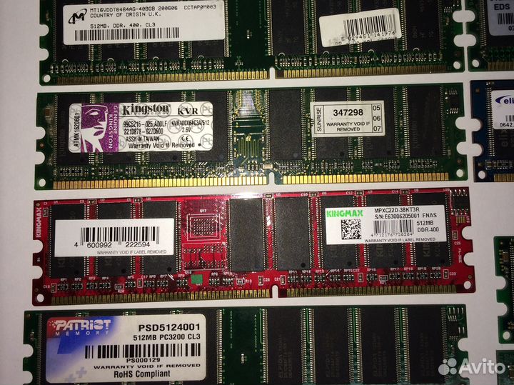 Озу - разная память DDR (комп) и SO-dimm (ноутбук)