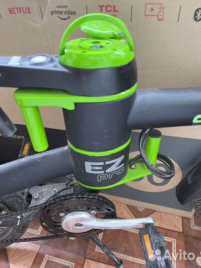 Электровелосипед складной