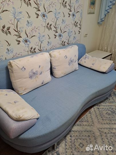 Диван, кресло, пуф