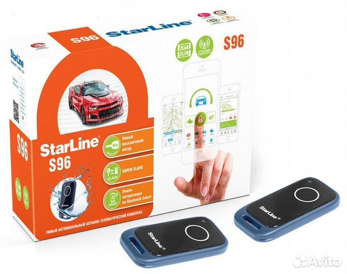 Автосигнализация StarLine S96BT 2CAN+LIN GSM
