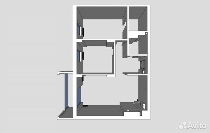 Замеры помещения / Обмер дома, квартиры