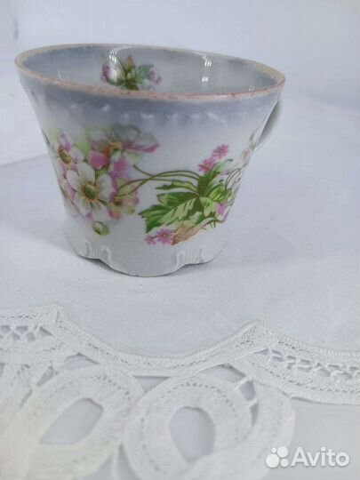 Антикварная чайная чашка Кузнецов