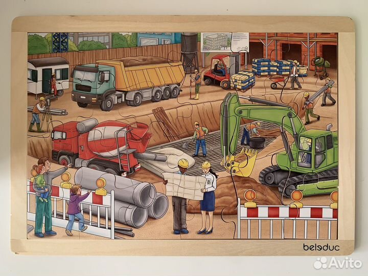 Развивающие пазлы Ravensburger, Beleduc, Larsen