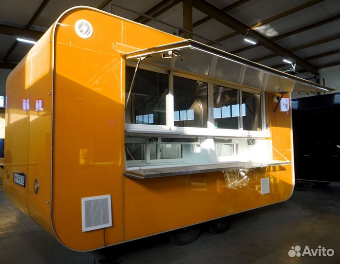 Фудтрак, торговый прицеп, автолавка