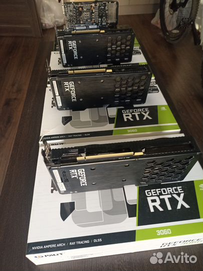 Видеокарта rtx 3060 12 гб бу