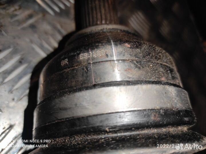 Привод передний правый Nissan Qashqai 2006-2013