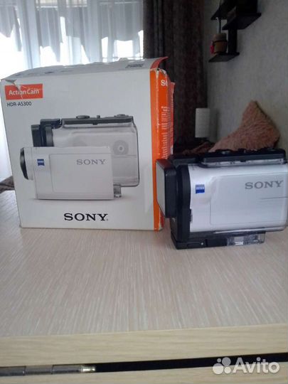 Экшн камера sony hdr as300