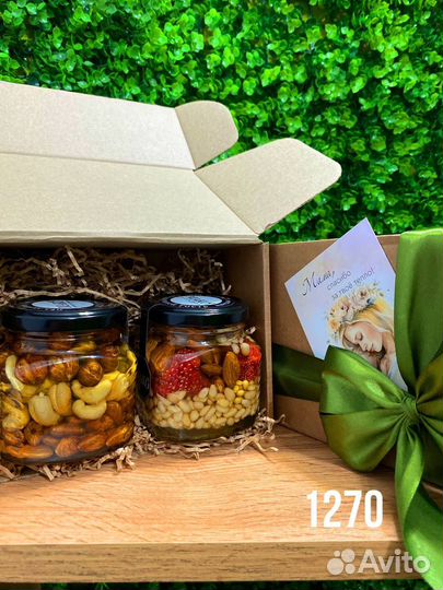 Полезный подарок (медово-ореховые десерты)