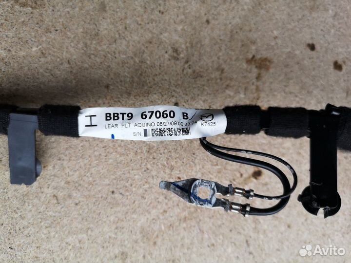 Проводка багажника для Mazda 3 BL 2009-2013