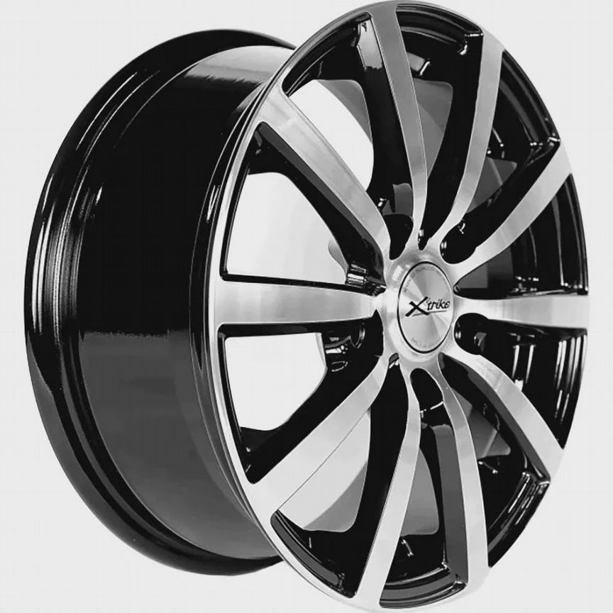 Диски X'trike X-115 6x15 5x108 ET43 D63.3 BK/FP