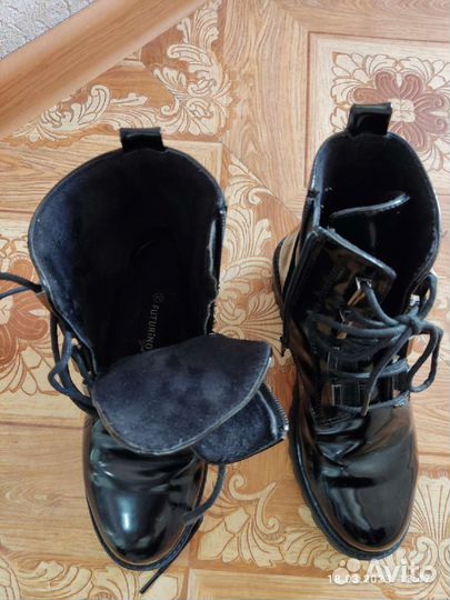 Ботинки демисезонные для девочки 34
