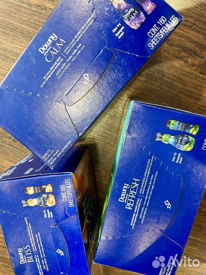 Downy Сушильные листы для смягчения ткани