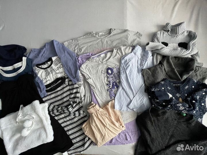 Пакет вещей на девочку рост 140 152 158