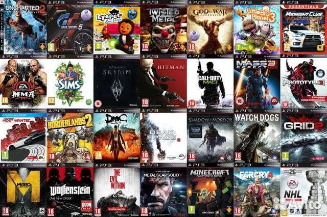 Игры ps3