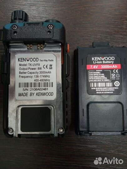 Рация 2 шт Kenwood TK-UVF8 новые