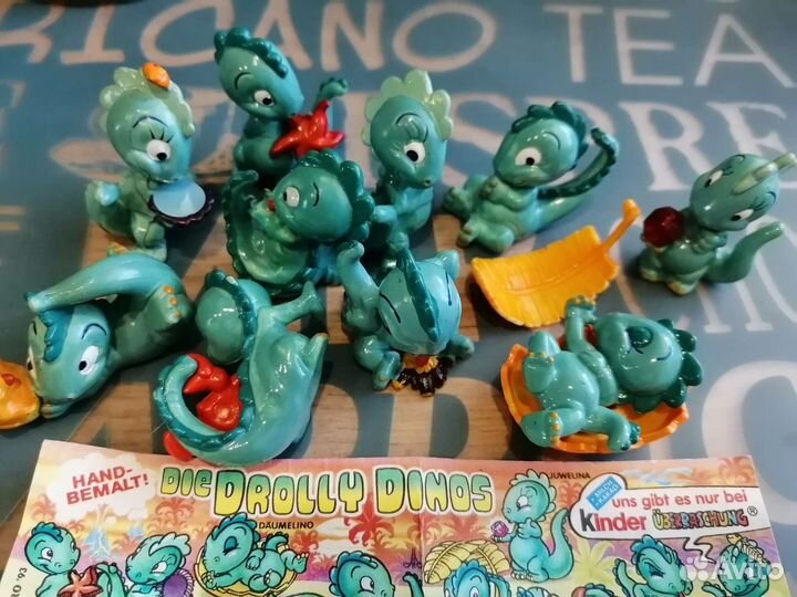 Киндер Сюрприз Дино пляжные