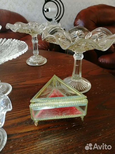 Антикварные вазы, ажурный край, царская Россия