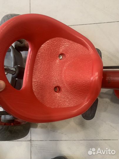 Велосипед коляска с ручкой