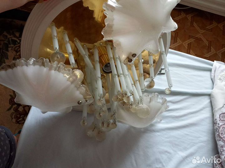 Люстра потолочная бу