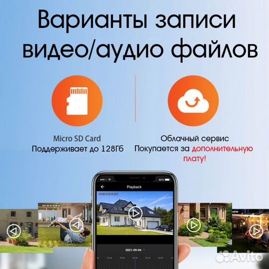 Видеокамера IP 4G (2560*1440, 4Mpix, 3,6мм, пласти