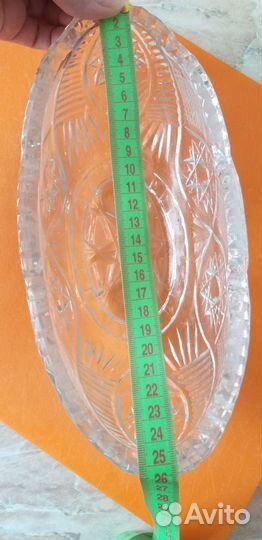 Хрустальная ваза (салатник)