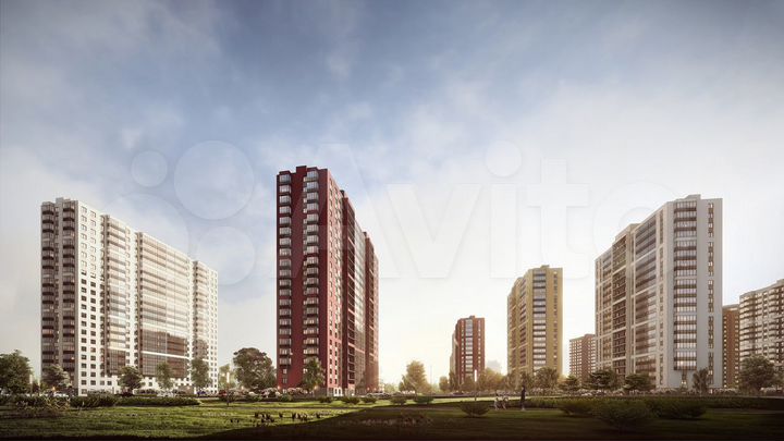 1-к. квартира, 33,6 м², 2/17 эт.