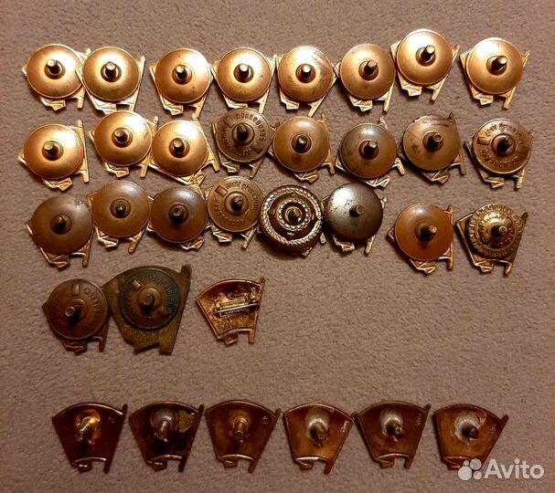 Значки влксм тяжелые