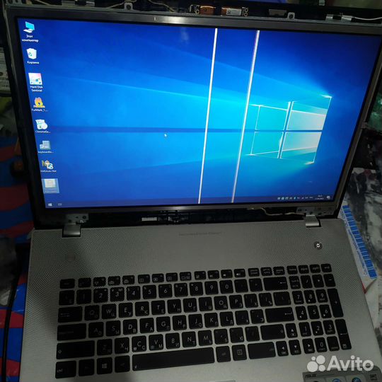 Матрица 17.3 40pin толстая с дефектом