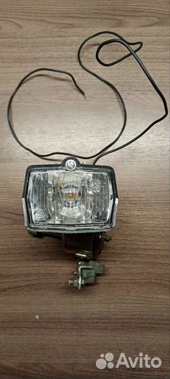 Фара и генератор велосипедные. СССР, комплект