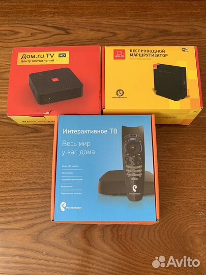 Wifi роутер, приставка тв(2 шт.)