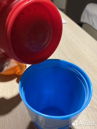 Поильник непроливайка и с трубочкой