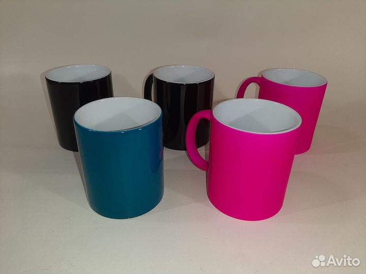 Заготовки кружки, тарелки и бутылки для сублимации