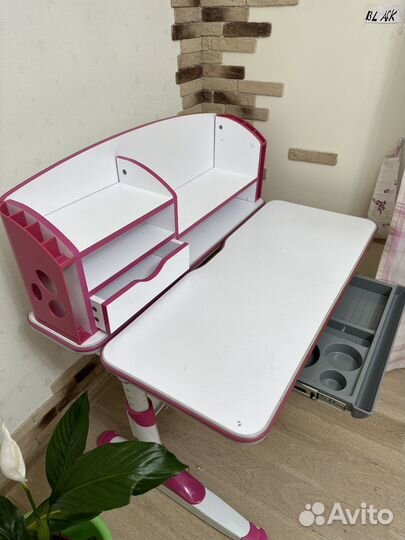 Растущая парта и стул бу