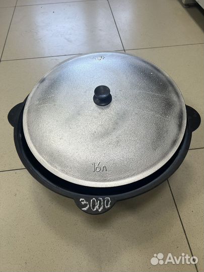 Казан чугунный 16 литров