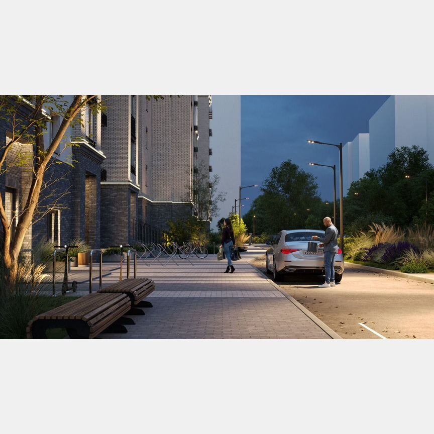 2-к. квартира, 69,4 м², 1/15 эт.