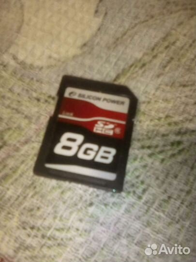 Карта памяти sdhc 8gb