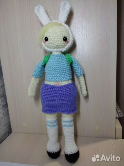 Вязаная кукла Фиона, 