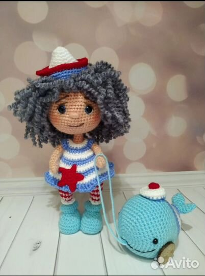 Куколка вязанная крючком