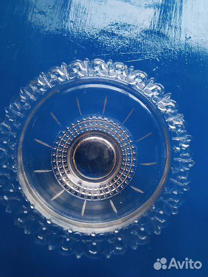 Ажурная миниатюрная конфетница СССР