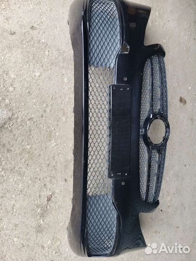 Mercedes vito 447 бампер передний с решетками