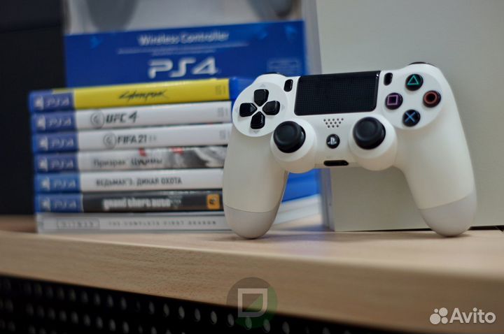 PS4 FAT версий 12xx/11xx/10xx + игры. Джойстики