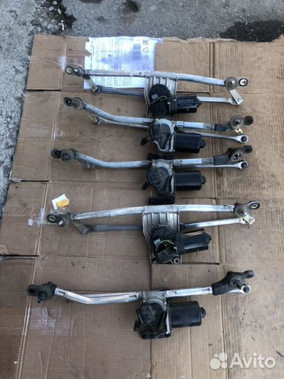 Трапеция дворников на Опель Астра G г