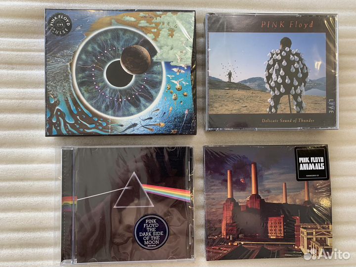 CD альбомы Pink Floyd оригинал