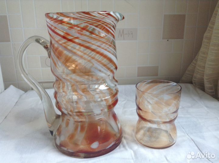 Кувшин и стакан СССР