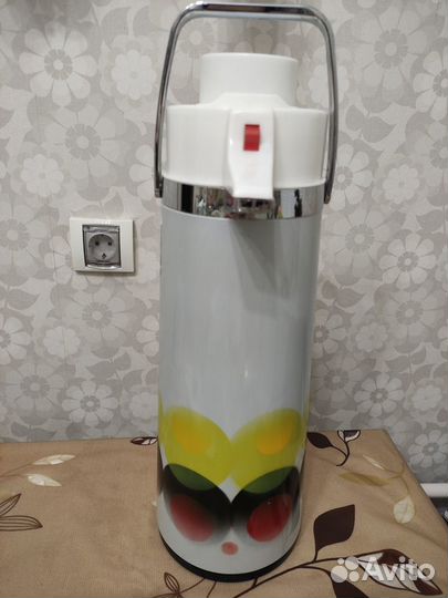 Термос времён СССР, объём 3л. Колба стеклянная