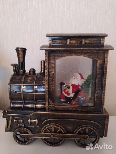 Новогодняя музыкальная лампа